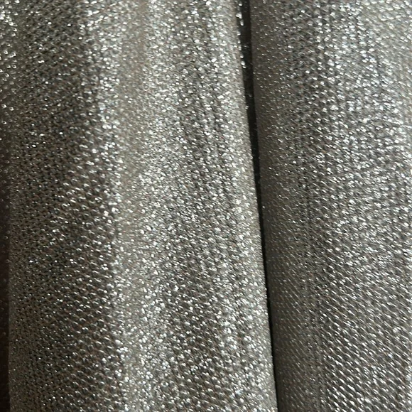 LuLu’s Glitter Metallic Sparkle Skater Dress - Picture 8 of 9